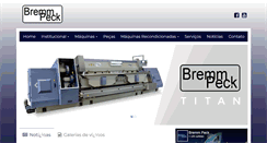 Desktop Screenshot of bremmpeck.com.br